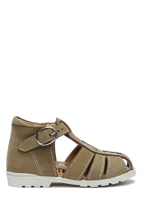 622 Kalite İlk Adım Çocuk Ayakkabısı 19-24 Nubuk Bej / Nubuck Beige