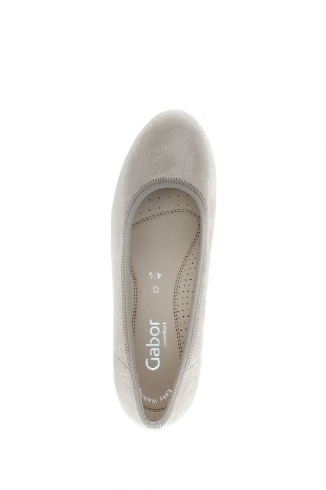 62641 Gabor Kadın Dolgu Topuklu Espadril 3.5-7.5 12 Bej/Drill / silk (Kork/m)
