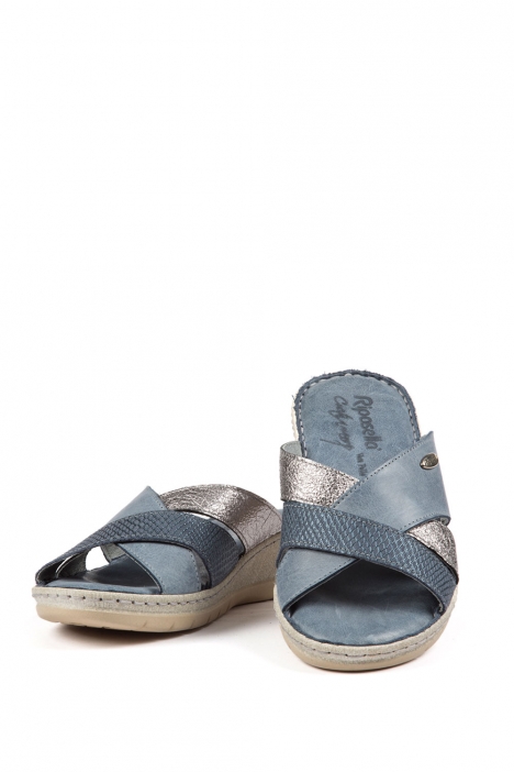 6278 Riposella Kadın Terlik 35-41 Mavi / Blue