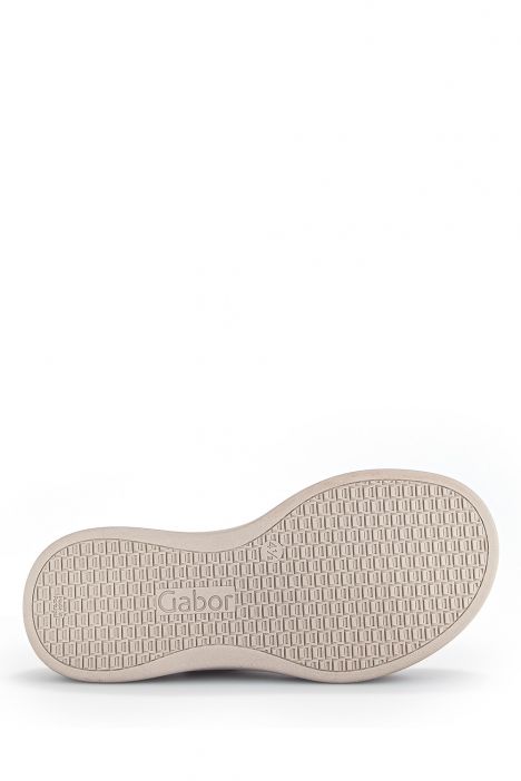 62863 Gabor Kadın Dolgu Topuklu Deri Sandalet 3.5-7.5 62 Metalik/Metal Cervo puder (goldmatt/w)