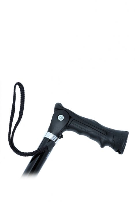 630 Kifidis Baton Özellikli Yürüyüş Bastonu Siyah / Black