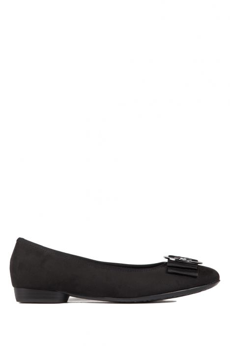 63306 Ara Shoes Kadın Nubuk Babet 3,5-8,5 SCHWARZ,FUCILE - 01SF