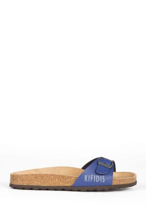 6336 Ch-Kifidis Kadın Terlik 36-42 Mavi / Blue
