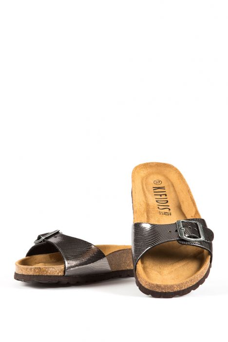 6336 Ch-Kifidis Kadın Terlik 36-42 Silver - 596