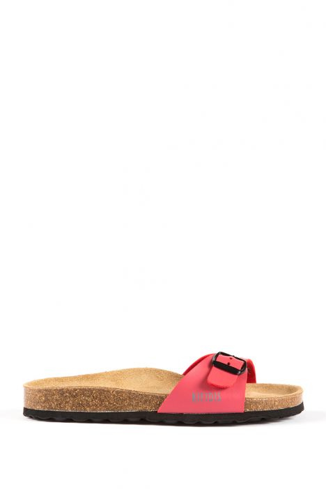 6336 Ch-Kifidis Kadın Terlik 36-42 Coral Bordado