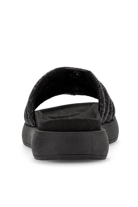 63752 Gabor Kadın Taşlı Anatomik Terlik 36-41 87 Siyah/Strass HT black