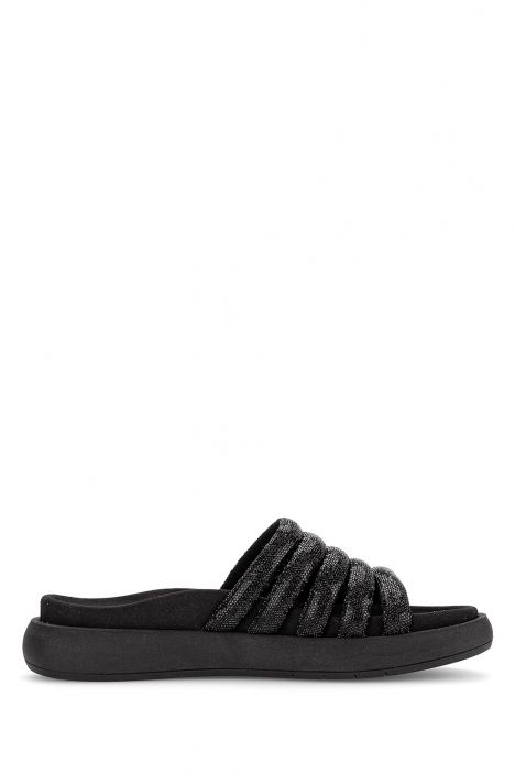 63752 Gabor Kadın Taşlı Anatomik Terlik 36-41 87 Siyah/Strass HT black