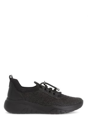 63455 Gabor Kadın Taşlı Sneaker Ayakkabı 3.5-7.5 47 Siyah/Strech/Nappa schwarz (Glitter)