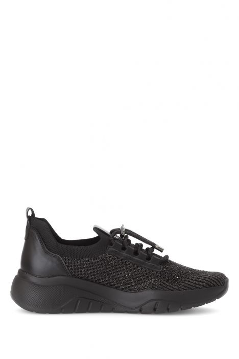 63455 Gabor Kadın Taşlı Sneaker Ayakkabı 3.5-7.5 47 Siyah/Strech/Nappa schwarz (Glitter)