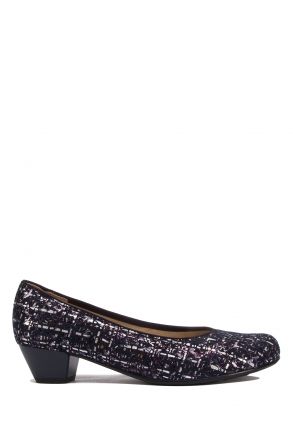 63619 Ara Shoes Kadın Topuklu Deri Ayakkabı 3.5-8.0 FANCY,BLUE - 87FB