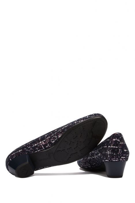 63619 Ara Shoes Kadın Topuklu Deri Ayakkabı 3.5-8.0 FANCY,BLUE - 87FB