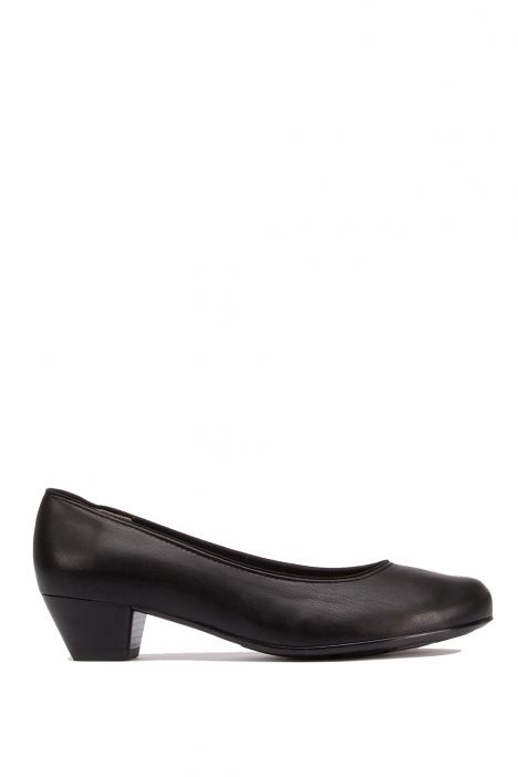 63619 Ara Shoes Kadın Topuklu Deri Ayakkabı 3.5-8.0 KALF,BLACK - 81KB