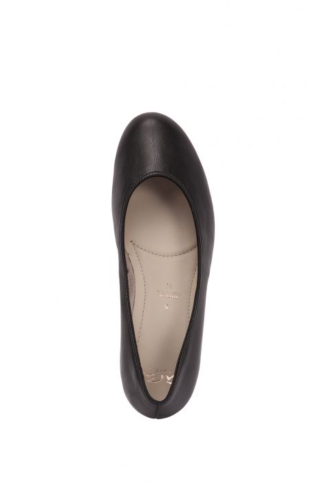 63619 Ara Shoes Kadın Topuklu Deri Ayakkabı 3.5-8.0 KALF,BLACK - 81KB