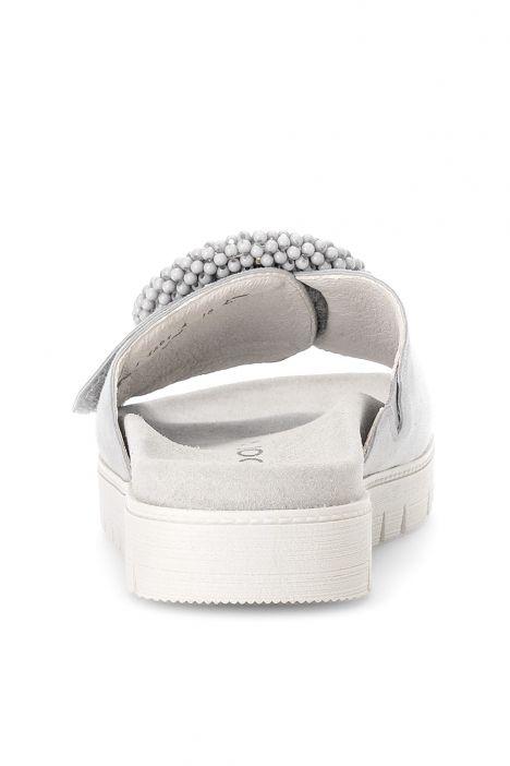 63745 Gabor Kadın Tokalı Anatomik Terlik 36-41 18 Gri/Samtchevreau light grey