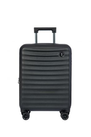 6375 Brics Nausicaa Körüklü Kabin Boy Valiz 38,5x55x20/24 cm Siyah/Black - 001