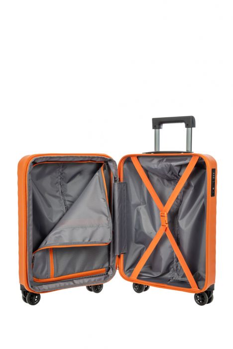 6375 Brics Nausicaa Körüklü Kabin Boy Valiz 38,5x55x20/24 cm Turuncu/Orange - 055