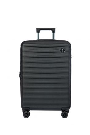 6376 Brics Nausicaa Körüklü Orta Boy Valiz 46,5x69,5x25/29 cm Siyah/Black - 001
