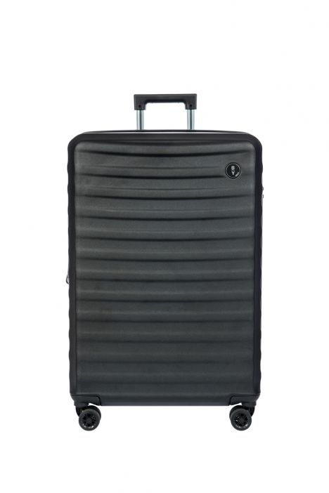 6377 Brics Nausicaa Körüklü Büyük Boy Valiz 53,5x79x28/32 cm Siyah/Black - 001