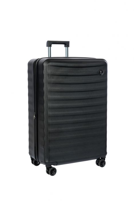 6377 Brics Nausicaa Körüklü Büyük Boy Valiz 53,5x79x28/32 cm Siyah/Black - 001