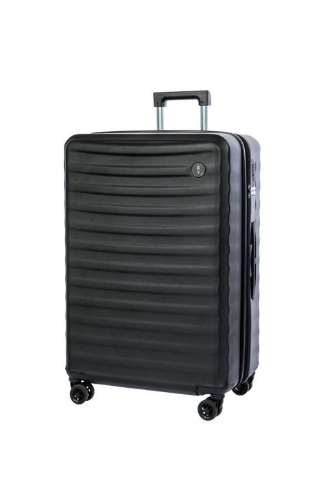 6377 Brics Nausicaa Körüklü Büyük Boy Valiz 53,5x79x28/32 cm Siyah/Black - 001