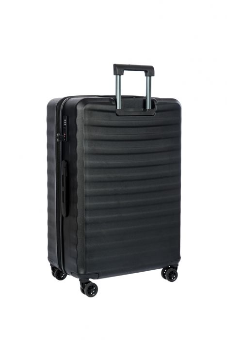 6377 Brics Nausicaa Körüklü Büyük Boy Valiz 53,5x79x28/32 cm Siyah/Black - 001