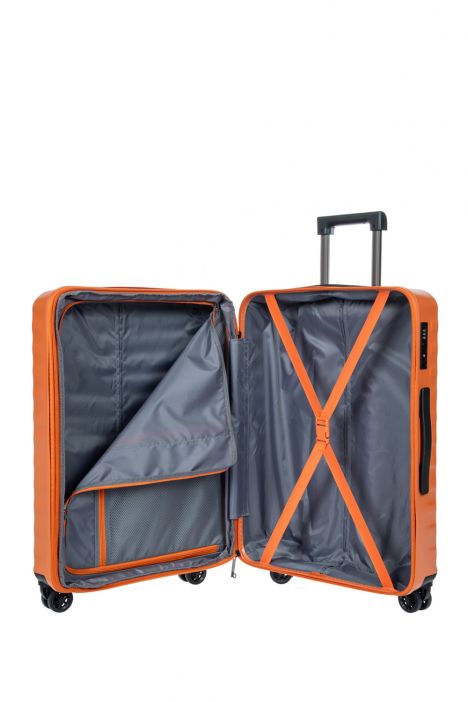 6377 Brics Nausicaa Körüklü Büyük Boy Valiz 53,5x79x28/32 cm Turuncu/Orange - 055