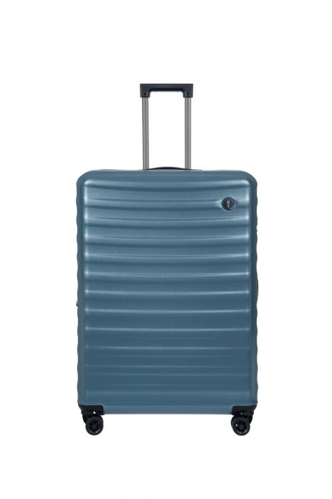 6377 Brics Nausicaa Körüklü Büyük Boy Valiz 53,5x79x28/32 cm Yeşil/Avio - 007