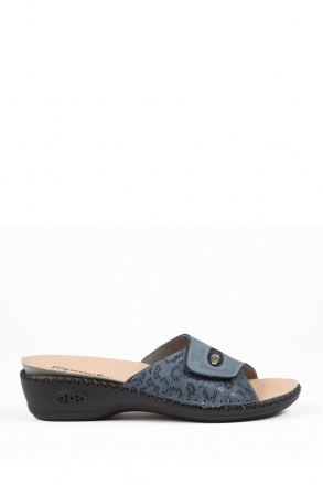 6429 Riposella Kadın Terlik 35-41 Mavi / Blue