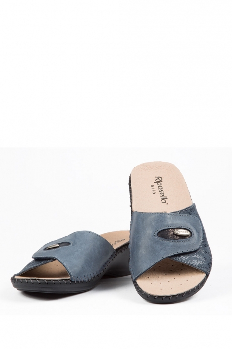 6429 Riposella Kadın Terlik 35-41 Mavi / Blue