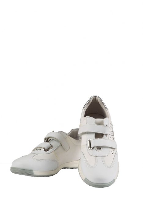 *Bt 6516F2E Kifidis Melania Çocuk Spor Ayakkabı 30-37 Beyaz / Bianco