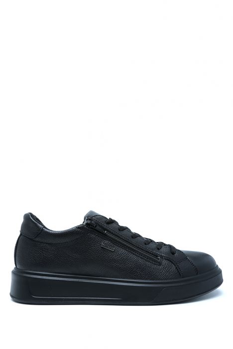 652658 Imac Sten Erkek Deri Casual Ayakkabı 40-46 Siyah/Nero 26760/011