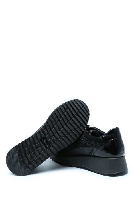 657620 Imac Esther Kadın Taşlı Anatomik Sneaker 36-41 Siyah/Nero 4200/011