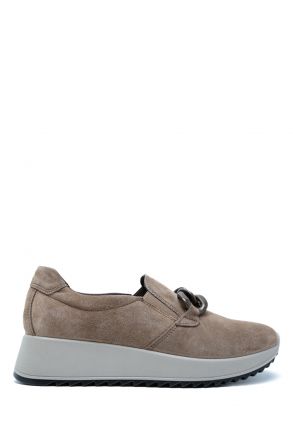657631 Imac Esther Kadın Anatomik Sneaker 36-41 Vizon/Fango 7152/017