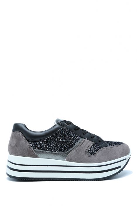 657760 Imac Kay Kadın Anatomik Sneaker 36-41 Gri/Grigio Scuro 7170/011 Nero