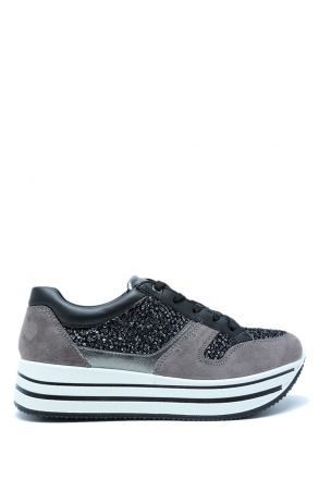 657760 Imac Kay Kadın Anatomik Sneaker 36-41 Gri/Grigio Scuro 7170/011 Nero