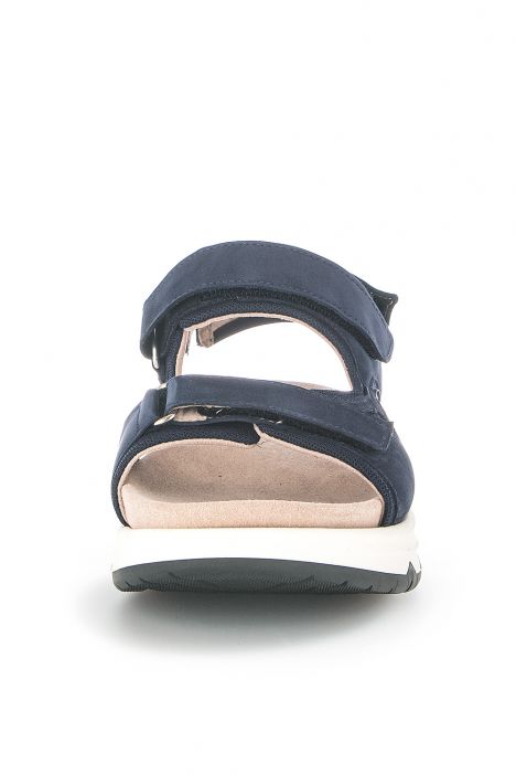 66889 Gabor Rolling Soft Kadın Yürüyüş Sandaleti 3.5-7.5 36 Lacivert/Soft Nubuk/Mesh - blue