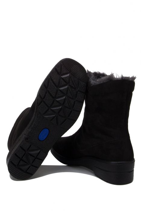 68501 Ara Shoes Kadın Jenny-Tex Nubuk Bot 3.5-8.5 HYD-SCA, SCHWARZ - 61HSS