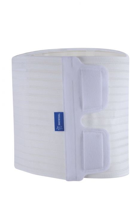 701011 Thuasne Dynabelt Karın Korsesi 25cm Beyaz / White