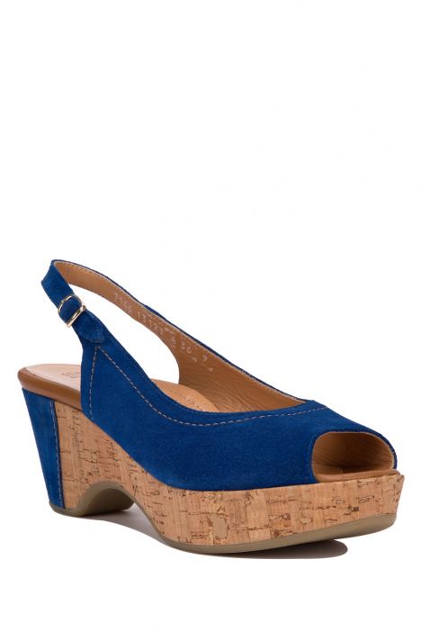 7146 Valleverde Kadın Sandalet 35-41 Mavi / Blue