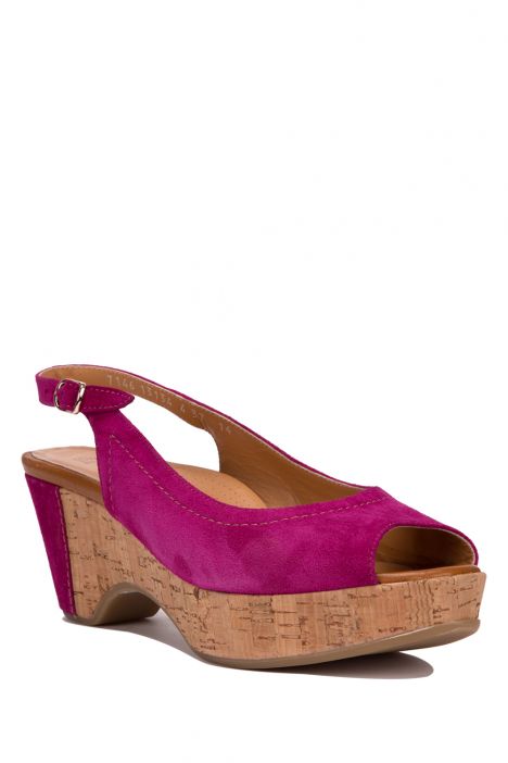 7146 Valleverde Kadın Sandalet 35-41 Fuşya / Fuxia