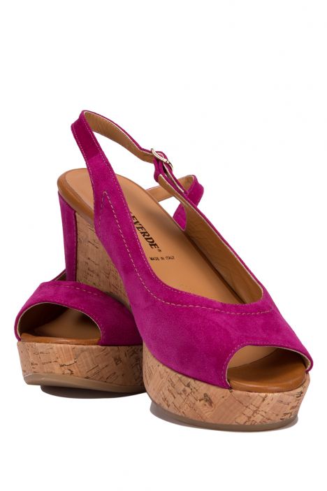 7146 Valleverde Kadın Sandalet 35-41 Fuşya / Fuxia