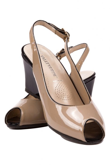 7159 Valleverde Kadın Topuklu Ayakkabı 35-40,5 Bej / Beige