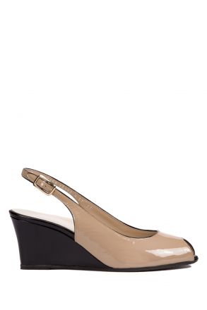 7159 Valleverde Kadın Topuklu Ayakkabı 35-40,5 Bej / Beige