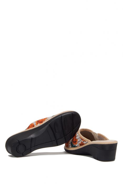 7197 Kifidis Best Kadın Terlik 35-41 Beige-Arancio