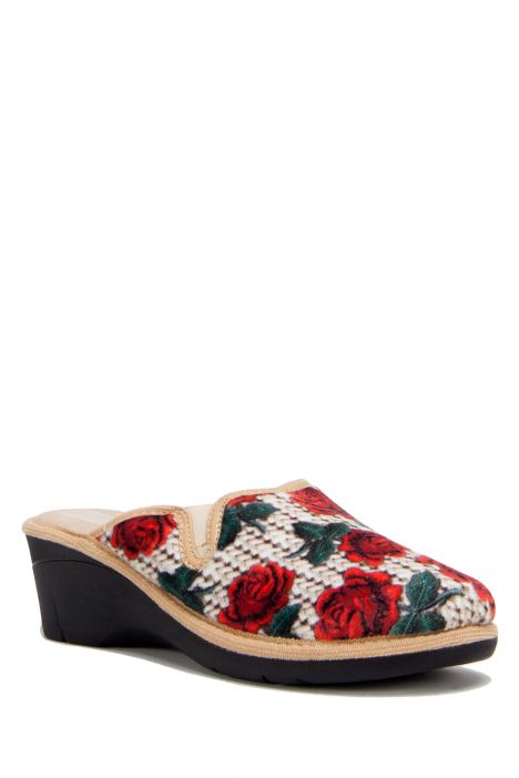 7197 Kifidis Best Kadın Terlik 35-41 Beige-Rosso