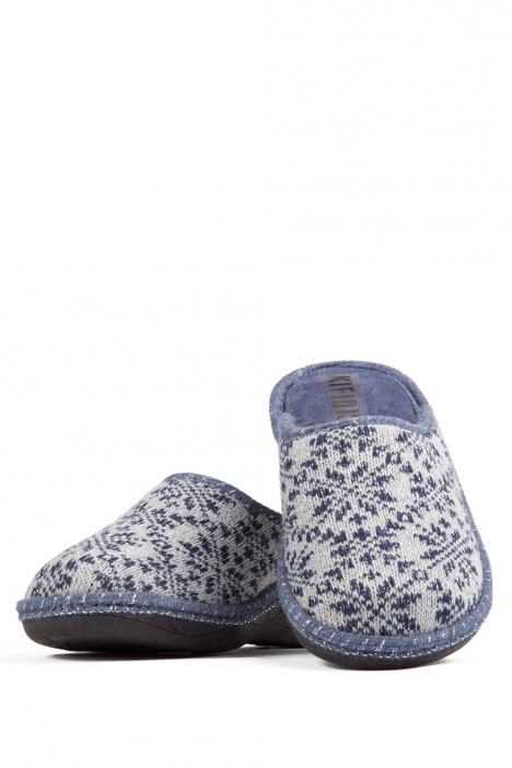 7227 Kifidis Best Kadın Terlik 35-41 Grigio-Avio