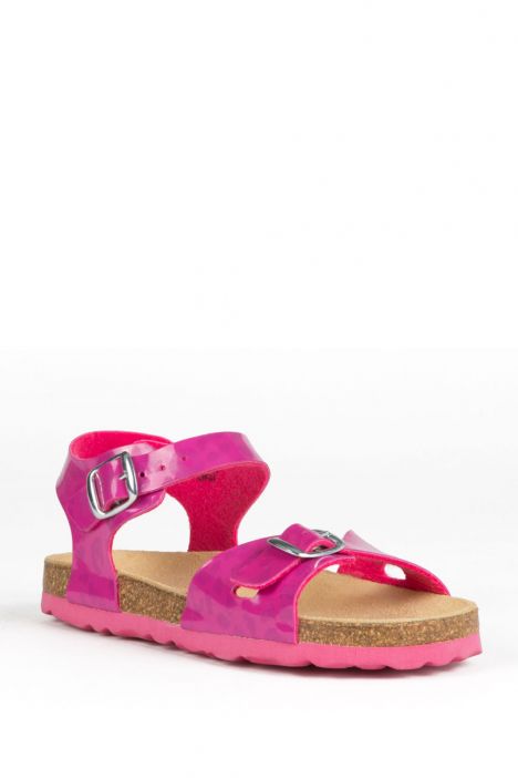 7291 Ch-Kifidis Çocuk Sandalet 31-35 Fuşya / Fuxia