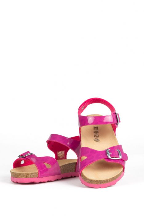 7291 Ch-Kifidis Çocuk Sandalet 31-35 Fuşya / Fuxia