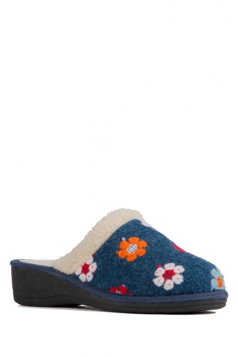 7294 Kifidis Best Kadın Terlik 35-41 Mavi / Blue