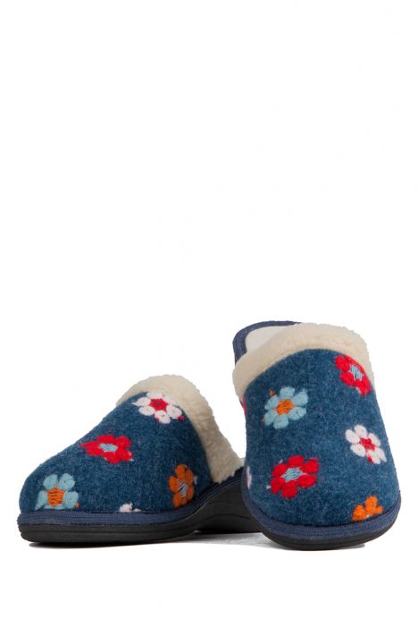 7294 Kifidis Best Kadın Terlik 35-41 Mavi / Blue